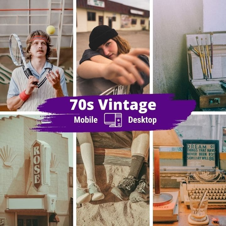 70s Vintage Lightroom Presets