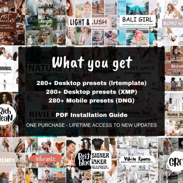 Complete Bundle Lightroom Presets