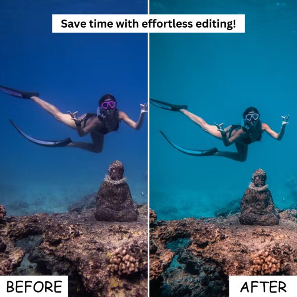 Deep Ocean Blue Lightroom Presets