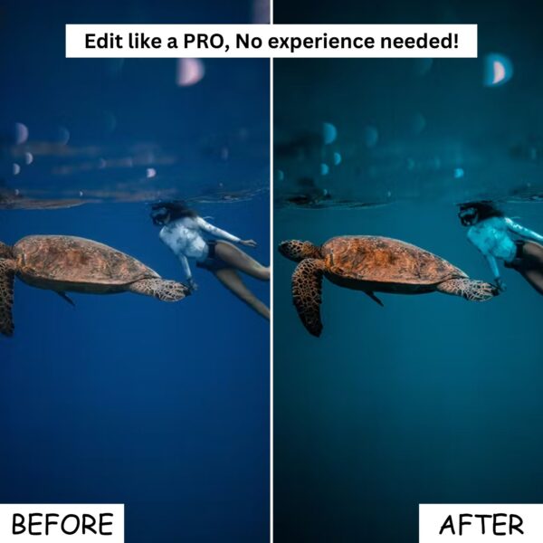 Deep Ocean Blue Lightroom Presets