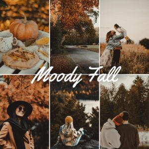 Moody Fall Lightroom Presets