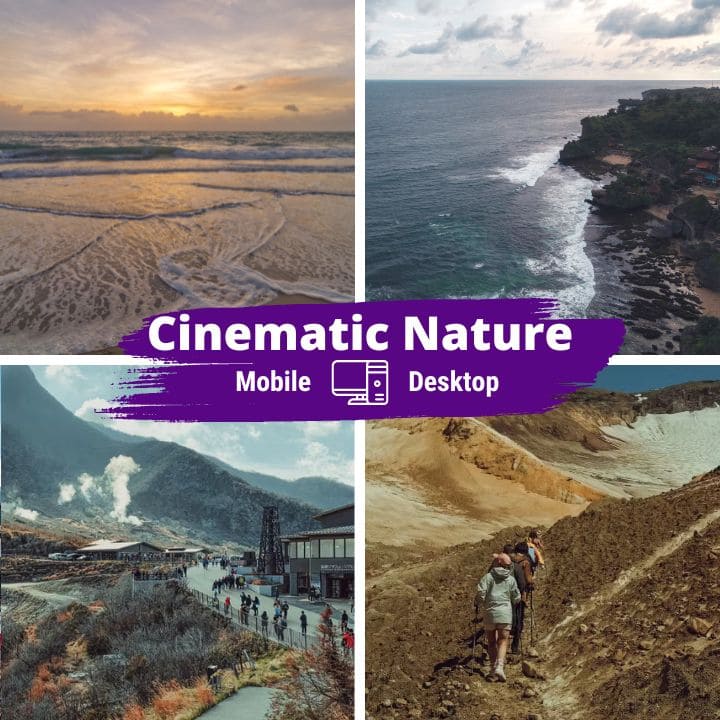 Nature bundle lightroom presets Travel Presets, Cinematic Presets, Portrait Presets, Nature Preset, Instagram Presets, nature filter, cinematic nature