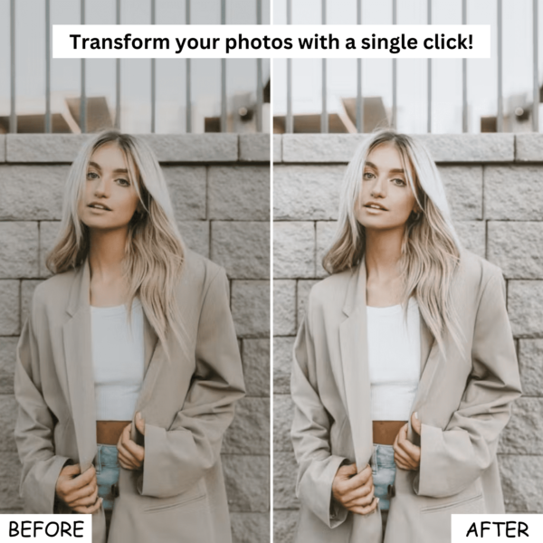 Neutral Aesthetic Lightroom Presets