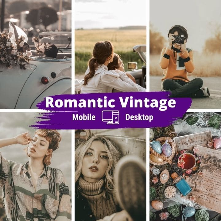 Romantic Vintage Lightroom Presets