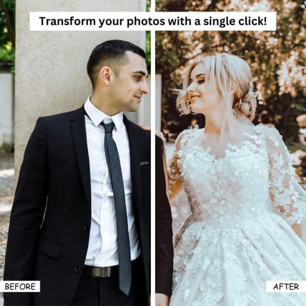 Caramel Wedding Lightroom Presets