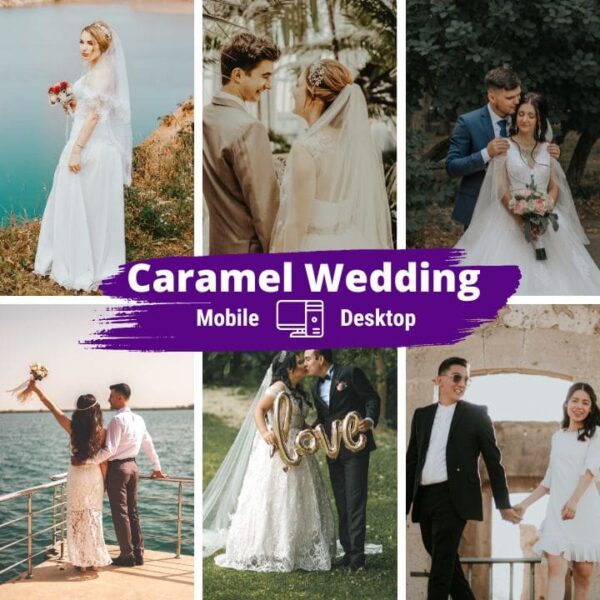 Caramel Wedding Lightroom Presets
