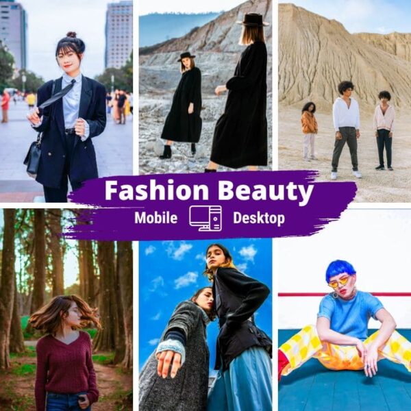 Fashion Beauty Lightroom Presets