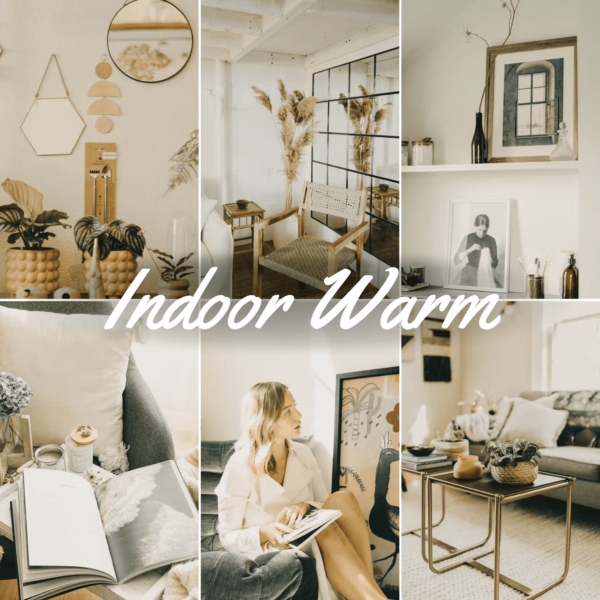 Indoor Warm Lightroom Presets