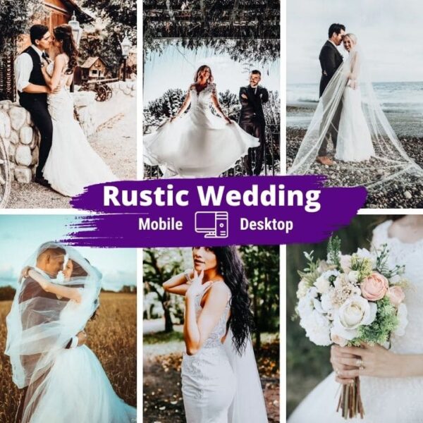 Rustic Wedding Lightroom Presets