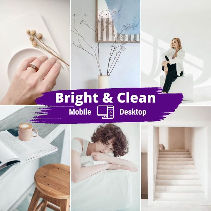 Bright and Clean Lightroom Presets