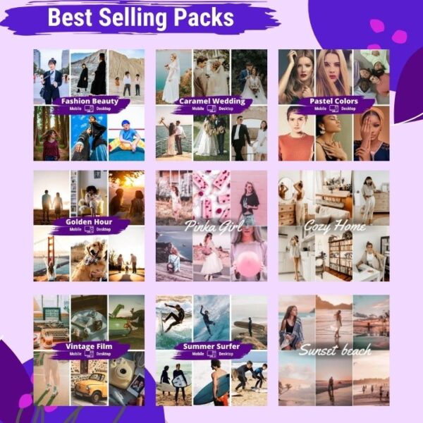 ALL IN ONE Bundle 12,000+ Lightroom Presets and LUTs