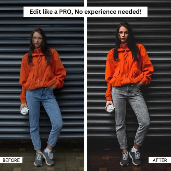 Black and Orange Presets and Actions [Free download]