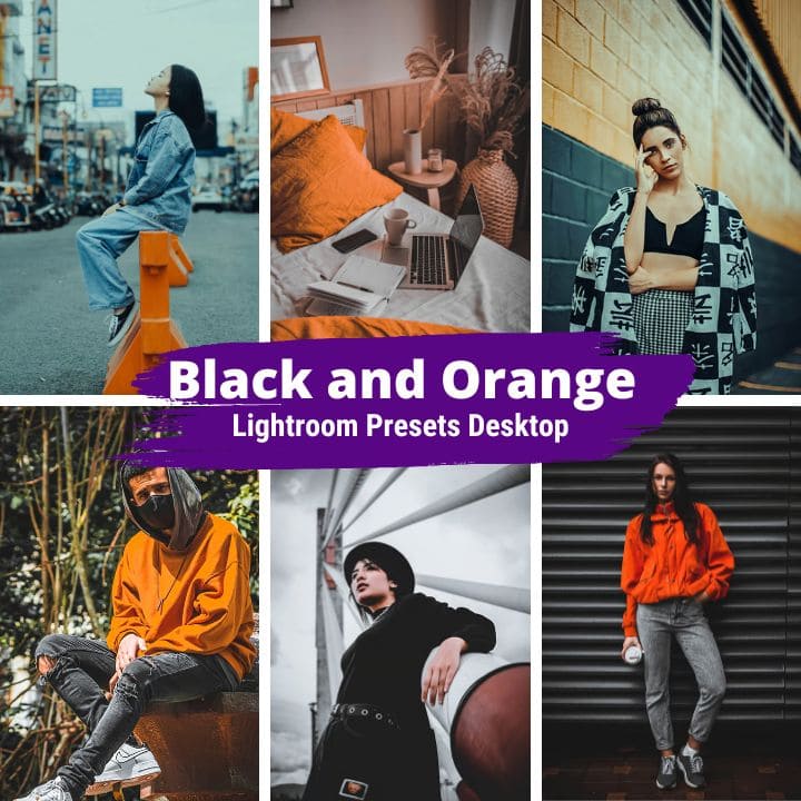 Black Orange Lightroom Presets