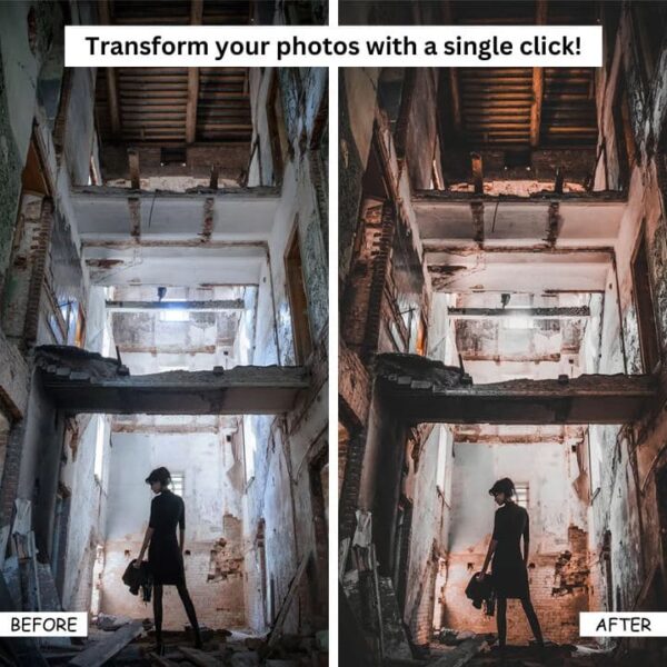 Black and Orange Presets and Actions [Free download]