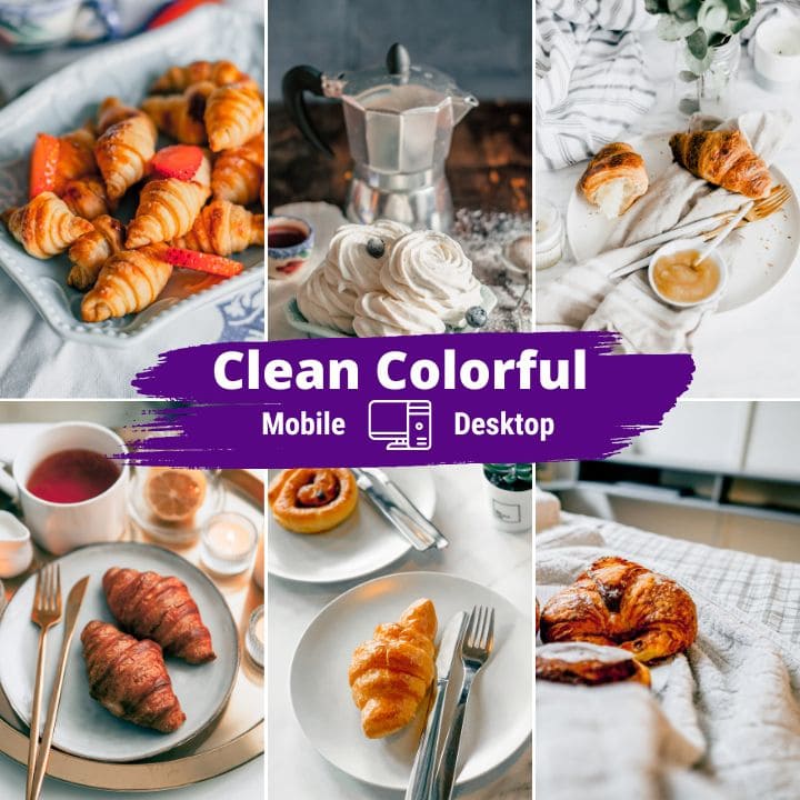 Clean & Colorful Lightroom Presets