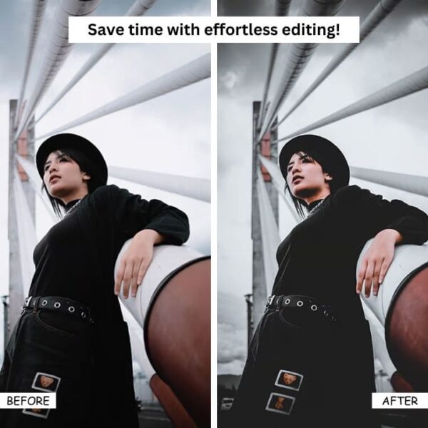 Black Orange Lightroom Presets