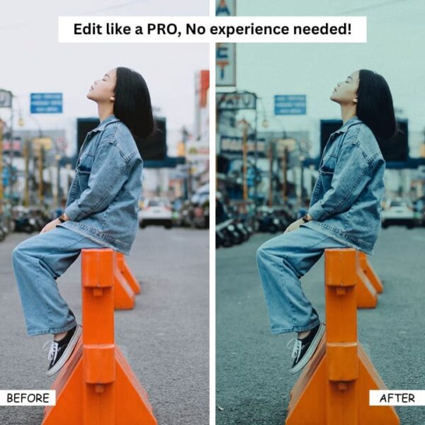 Black Orange Lightroom Presets